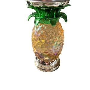 Pineapple Shaped Decorative Glass Jar